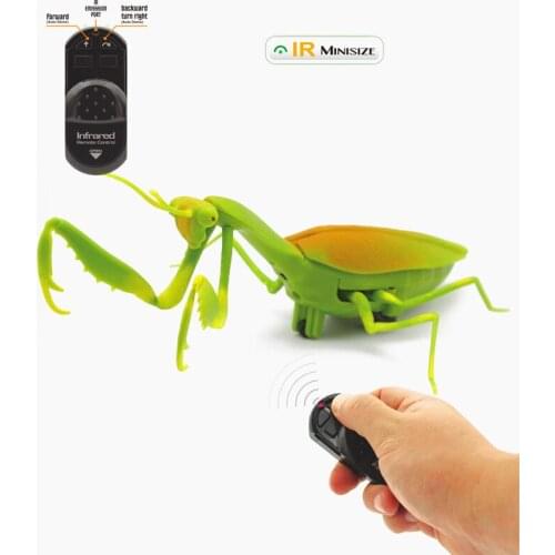 Remote Mantis Infrared Simulation Mantis Shape Animal Creative Funny Remote Control Electric Mantis Animal Children Gift Toys