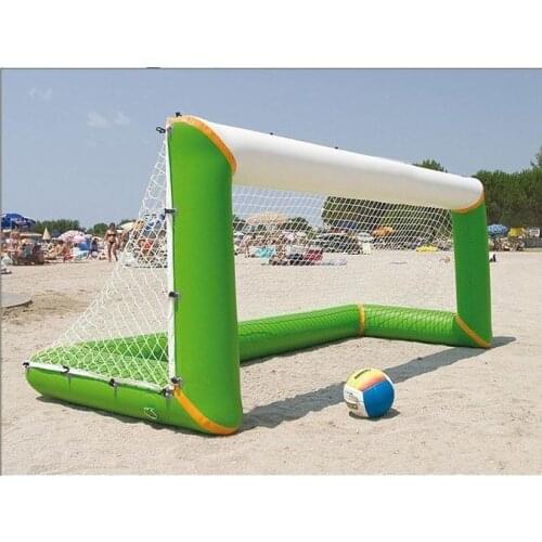 Strong pvc tarpaulin inflatable football gate goal game