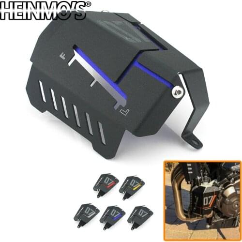 Tank Shielding Guard Cover Side Grille Protector for Yamaha MT07 FZ07 2014 2015 2016 Motorcycle Water Tank Cover MT-07 FZ-07