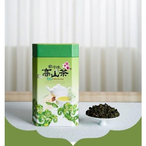 Taiwan high mountain tea imported Alishan gold day oolong tea high cold tea clear mellow thick fragrance type cans of tea 300g