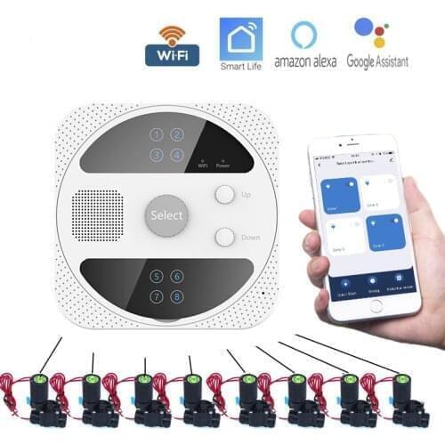 WIFI Smart Watering Timer Garden Irrigation Controller Water Valve Irrigation Timer Smart Watering System WIFI Water Timer