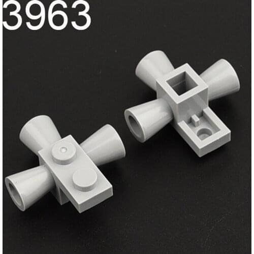 10pcs High-tech 3963 with 3 Loudspeakers / Space Positioning Rockets Building Blocks Parts DIY Construction Brand gift Toys