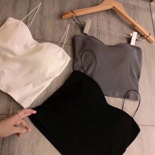 SP&CITY Summer Casual Vest Modal Tops Women Thread Cotton Soft Suspender Vest Comfortable Breathable Beautiful Back Streetwear