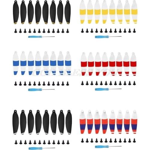 1Set Colorful Low Noise Propellers Quick-Release Blades for DJI Mavic Mini Drone Drop Shipping