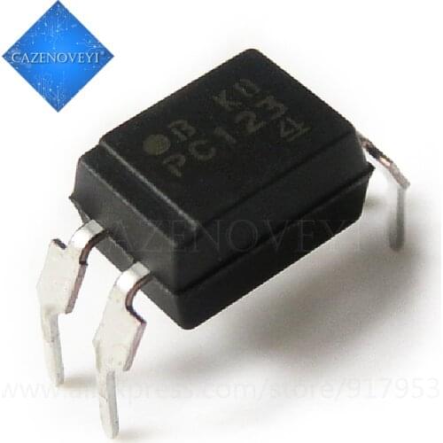10pcs/Lot PC123 DIP-4 SOP-4 Photoelectric Coupling In Stock