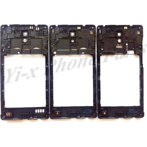 10pcs/lot Middle Front Housing Frame Cover Bezel for Xiaomi Redmi Note 3G Dual 4G Single Dual Sim Middle Frame Replacement Parts
