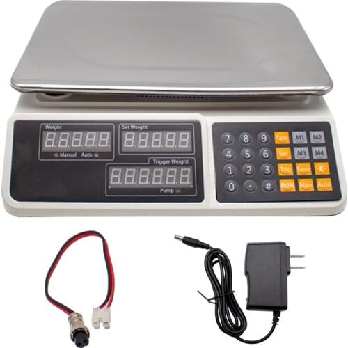 100-240V Automatic Quantitative Dispensing Scale Weight Controller Weighing Type Filling Machine Liquid Particle Powder Weigher