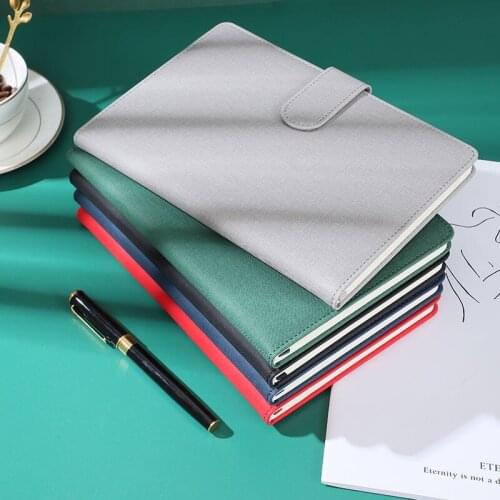 1Pcs/A5 B5 Notebook Super Thick Thick Notepad Soft Leather Simple College Students' Diary Business Work Conference