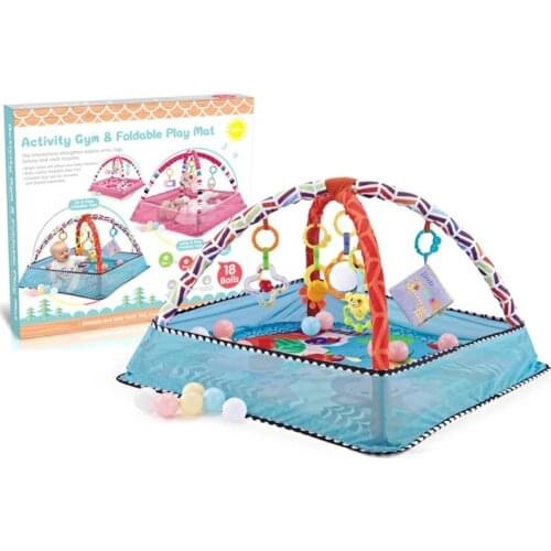 Childrens Mat Baby Play Mat Kids Rug Gym Fitness Frame Activity Fence Toys