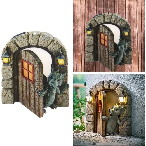 Dinosaur Out The Door Garden Decoration Whimsical Everywhere Decor