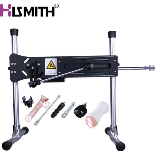 Hismith Premium Sex Machines adapter Vac-u-Lock dildo Massage Masturbation cup 100W Power metal machine super Quiet sex machine
