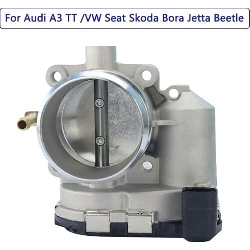 Throttle Body Assembly for Audi A3 TT Volkswagen Skoda Octavia Seat Bora Beetle Golf 6A133062BD 06A133062C 0280750036 57mm