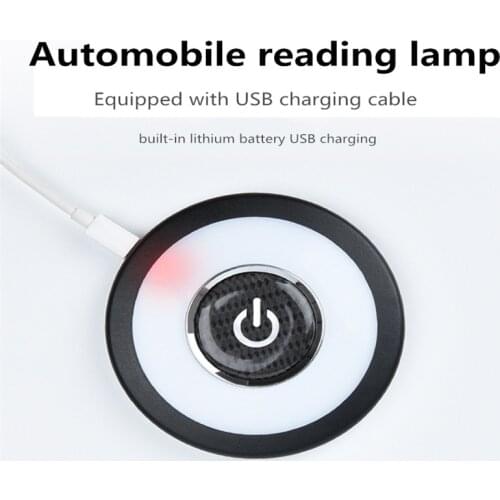Car Interior Reading Light USB Charging LED Auto Styling Night Light Car Interior Light Ceiling Lamp Car-styling