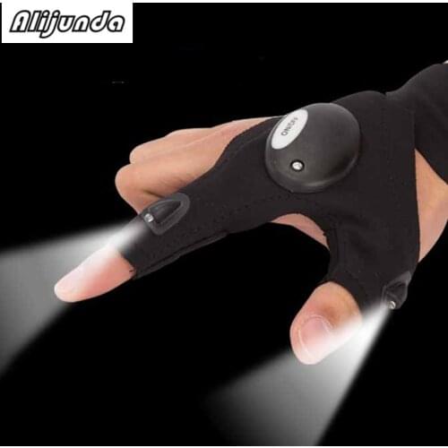 Multipurpose Waterproof Fishing Gloves + LED Light Rescue Tools for Honda Toyota Mazda Nissan Teana X-Trail Qashqai Livina