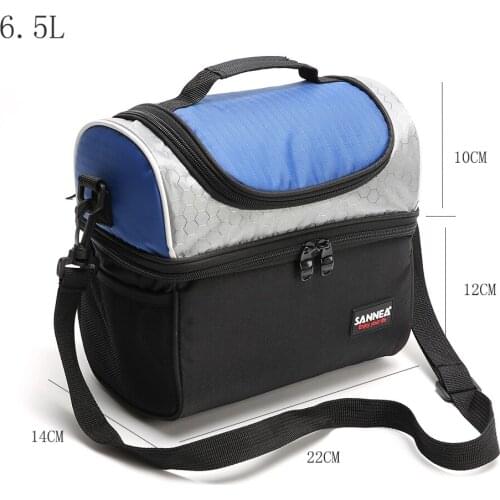 2021 New 6L Double thick portable picnic cooler bag insulated thermal bag cooler waterproof portable thermal bags for food ice