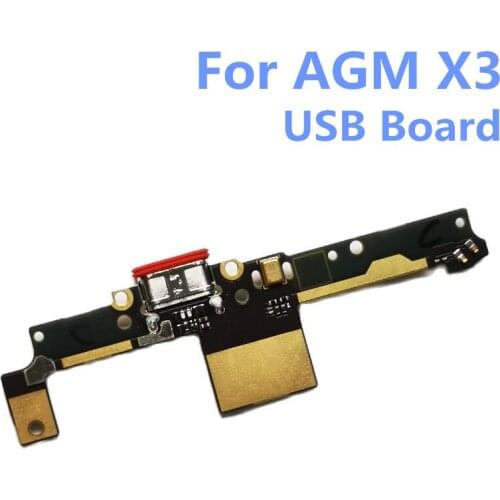 New for AGM X3 Smart Mobile Cell Phone USB Board Charger Plug Replacement Accessories For MANN X3