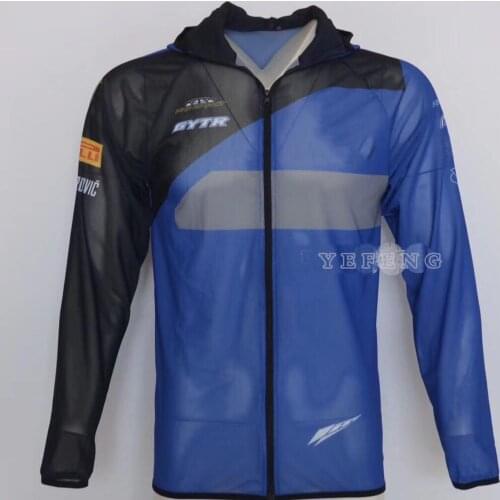 New Motorcycle Summer Mesh Anti-UV Hoodie for Yamaha Sweatshirt Riding Sports Moto ATV GP Off Road Sun Protection Clothing