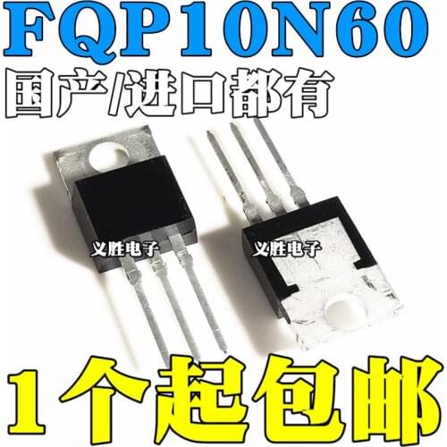 NEW FQP10N60C 10N60C TO-220 MOS Field effect tube 10A 600V MOS field effect tube, encapsulation TO220 brand new