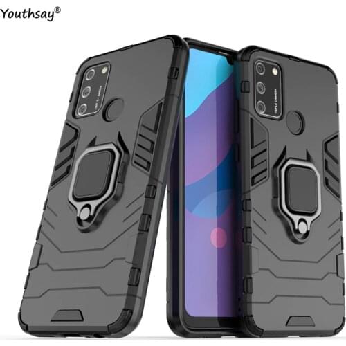 For Samsung Galaxy A21S Case for Galaxy A21S M51 A51 A41 A71 S20 FE M31 Cover Armor Silicone Finger Ring Cover Samsung A21S Case