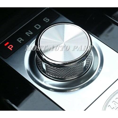Zinc Alloy Interior Gear Shift Knob Head Replacement For Land Rover Range Discovery 5 SV 2017 1pcs Car Decoration Car Trim