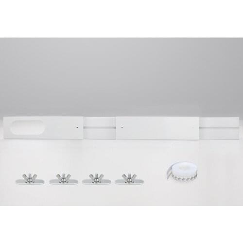 5.11'' Flat-mouth Exhaust Hose Connector Window Seal Air Hood Baffle Plate Mobile Air Conditioning Accessories