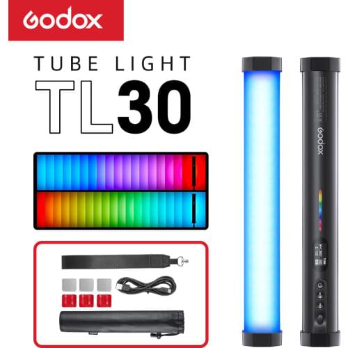 Godox TL30 Pavo Tube Light RGB Color Photography Light Handheld Light Stick with APP Remote Control for Photos Video Movie Vlog