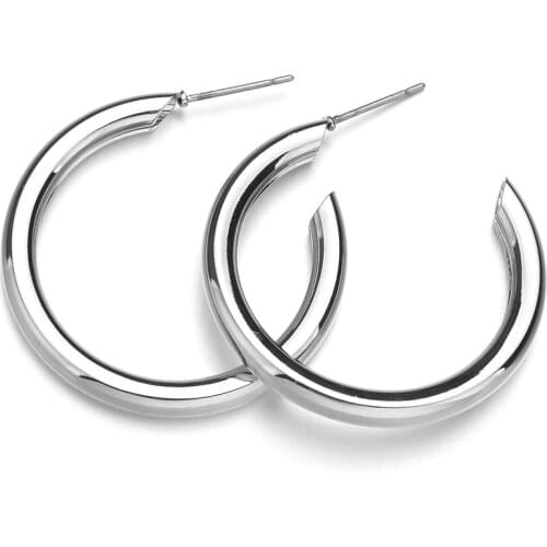 Charms Baroque Retro Palace C Shape Golden Stud Earrings Vintage Zinc Alloy Statement Earrings Pendents Jewelry Accessories