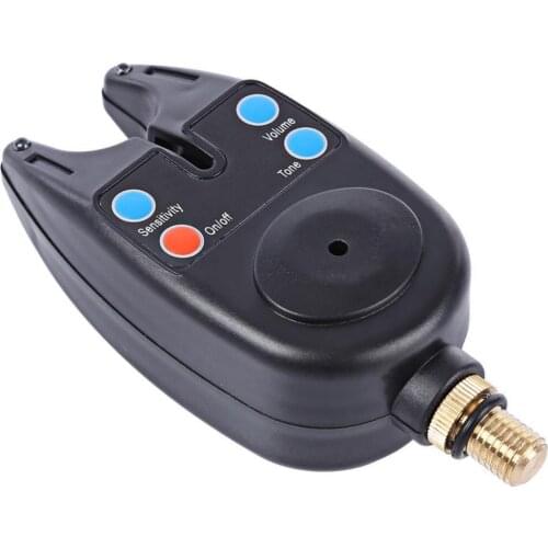 Outdoor night fishing alarm, bite alarm, sound alarm, LED indicator, waterproof sea pole electronic alarm