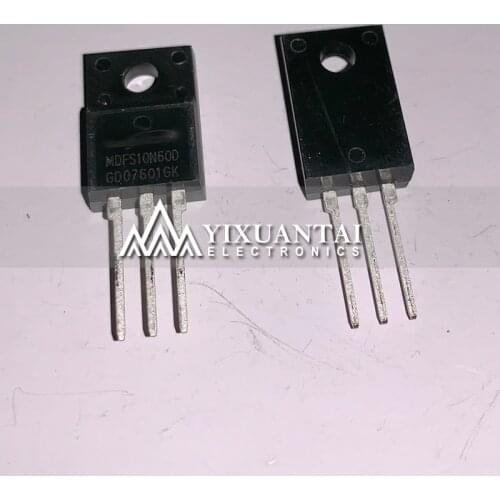10pcs/lot original MDFS10N60DTH MDFS10N60D MDFS10N60 10N60 TO220F