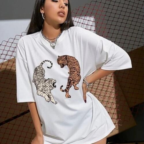 Oversized T Shirt Women Fashion Harajuku Tees Shirt Short-sleeved Printed T Shirts Women Tops Female Clothing Casual T Shirt