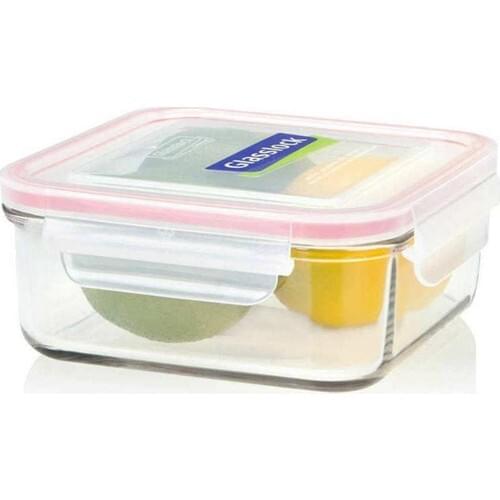 Glasslock Square Glass Storage Container 900 ml