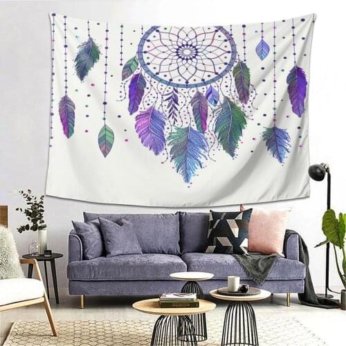 Dreamcatcher Cheap Mandela Wall Hanging Tapestry Wall Cloth Tapestries Rug Home Decor Free Decoration Accessories 95x73cm