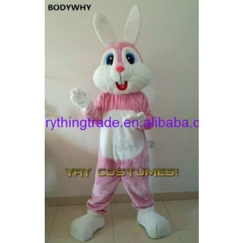 Pink Mascot Costume Suits Cosplay Party Game Dress Clothing Ad Cosplay Furry Suits Party Game Fursuit Cartoon Dress Outfits