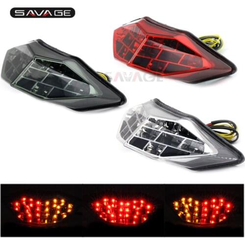 LED Tail Brake Light Turn Signal For KAWASAKI Z250 Z300 NINJA 250/300 2013-2017 14 15 16 Motorcycle Integrated Blinker Lamp