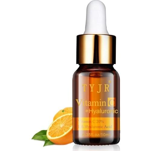TYJR Vitamin C Anti Wrinkle Serum Whitening Moisturizer Repair Liquid Face Care Scar Removal Cream Acne Spots Treatment