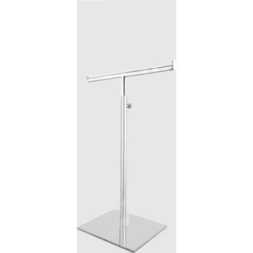 High quality stainless steel Backpack display stand rack scarf rack adjustable wig rack clothing store bag tie holder rack T01