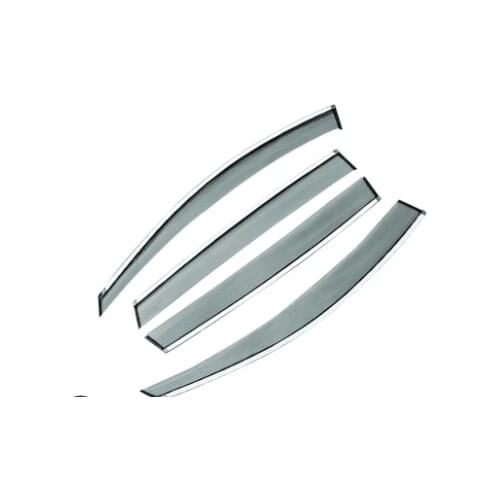 For Mitsubishi Lancer-ex 2008-2021 Window Visor Vent Shade Rain Sun Guard Deflector Awnings Shelters Covers Car Styling