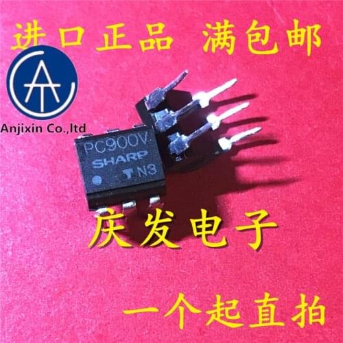 10pcs 100% orginal new real stock Imported quality goods PC900 PC900V photoelectric coupler light coupling DIP6 quality