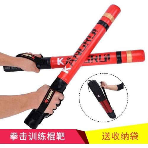 2pcs 60cm Black red boxing Precision Training Sticks punching mitts pads target MMA muay thai fighting Grappling training tools