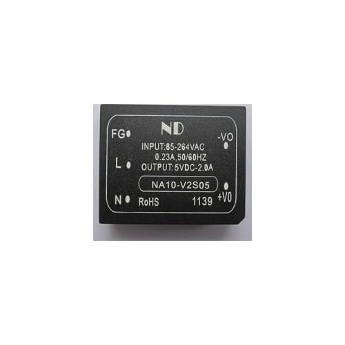 2PCS/LOTACDC module 220 v turned 5 v2a low ripple NA10- V2S05 ac- dc module
