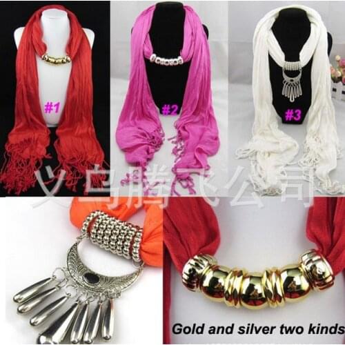 20pcs free shipping 2018 new popularmost explosion models wild bohemian style Ms. jewelry pendant scarf Scarves multicolor