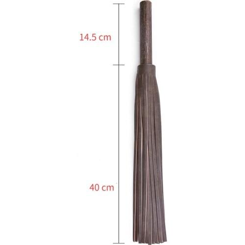 54.5cm Leather Whip Bdsm Spanking Flogger Bdsm Bondage Flogger Tassel Slave Fetish Sex Toys For Couples Woman Men Adult Games