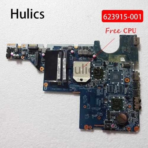 Hulics Original DA0AX2MB6E1 For HP laptop mainboard 623915-001 CQ42 CQ62 G42 G56 CQ56 laptop motherboard 100% Tested