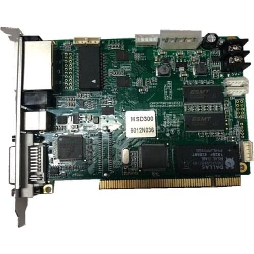Full color NOVASTAR MSD300 Sending card LED display 8bit support 1280*1024/1024*1200/1600*848 resolution DVI port input shenzhen