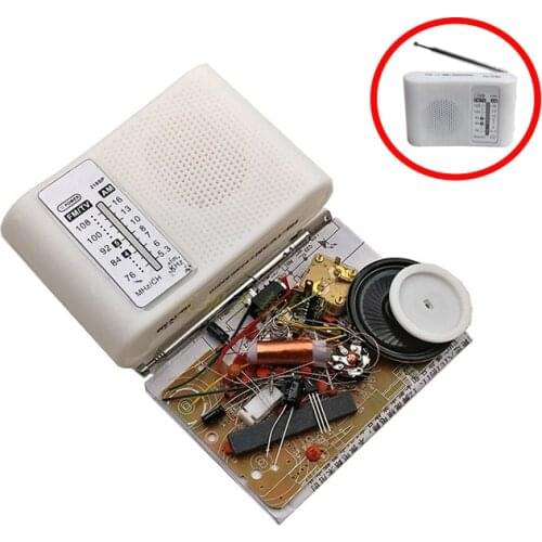 CF210SP AM/FM Stereo Radio Kit DIY Electronic Assemble Set Kit For Learner July DropShip