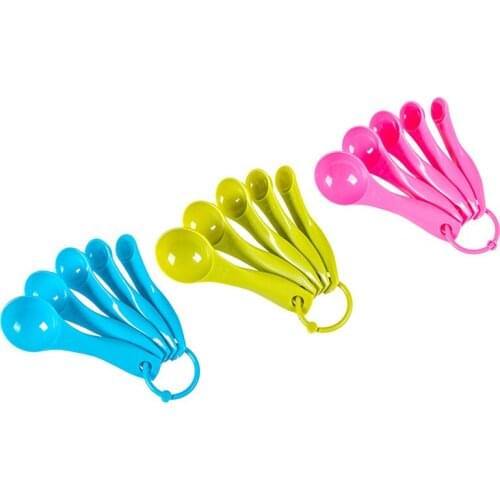 Kitchen Baking Measuring Spoons 5pcs/lot Food Thickening Of Coffee Milk Tea Fruit Powder Measuring Spoon Baking Utensil KC1401