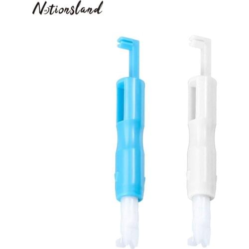 2pcs Sewing Needle Insertion Automatic Needle Threader Needle Threading Tool for Sewing Machine Holds Needles Accessories