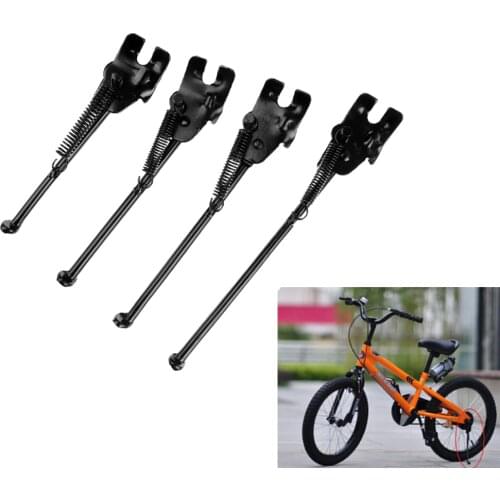 Steel Nonslip Foot Kids Bike Kickstand Side Kick Stand Universal Bicycle MTB Cycling Bicycle Parts Kickstand for Kids Bike