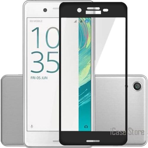 Full Cover Tempered Glass For Sony Xperia XA XC XA1 Ultra XZ Premium XZS XP X Screen Protector Protective Toughened Film