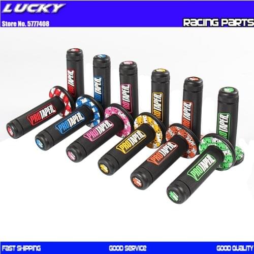 Motorcycle High Quality For Protaper Dirt Pit Bike Motocross 7/8" Handlebar Rubber Gel Hand Grips Brake Hands Handle Grip